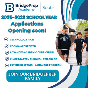 Hello parents of future BridgePrep Academy of South scholars! 